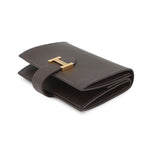 Hermes Card Case Bearn Mini Coin Purse Bible Gold Vo Madame — view 2
