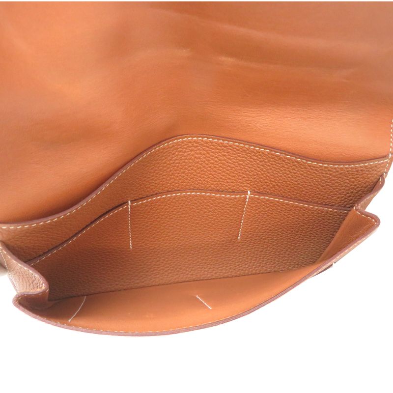 Hermes Wallet Gold — view 7