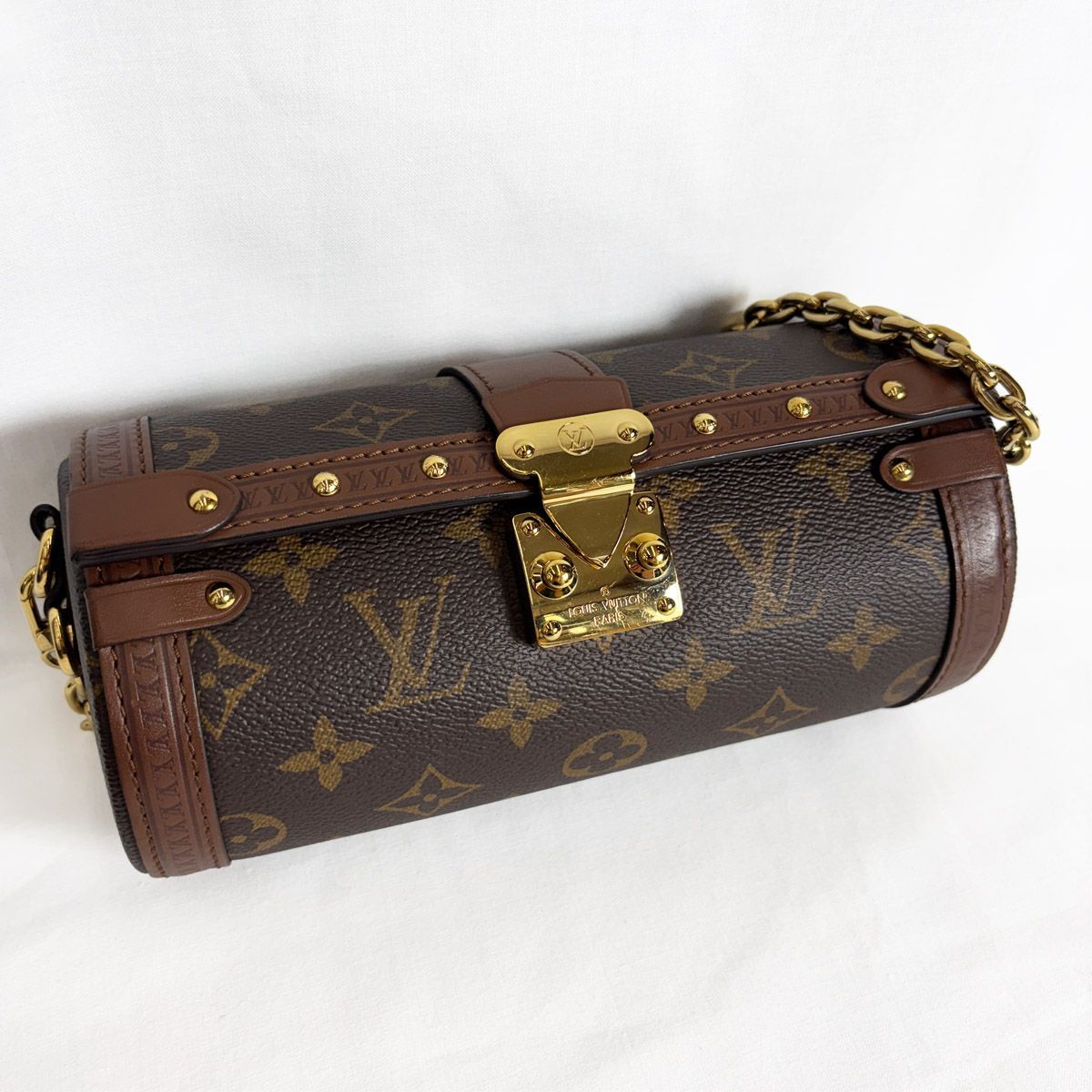 Louis Vuitton Papillon Trunk Monogram Shoulder Bag — view 2