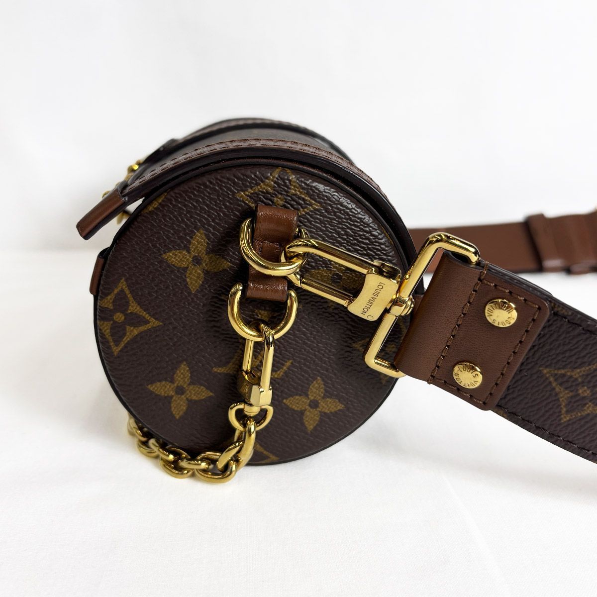 Louis Vuitton Papillon Trunk Monogram Shoulder Bag — view 3