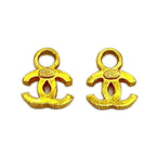 Chanel CC Logo Pen Top Set of 2 Gold — view 2