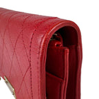 Chanel Chain Wallet Red — view 7