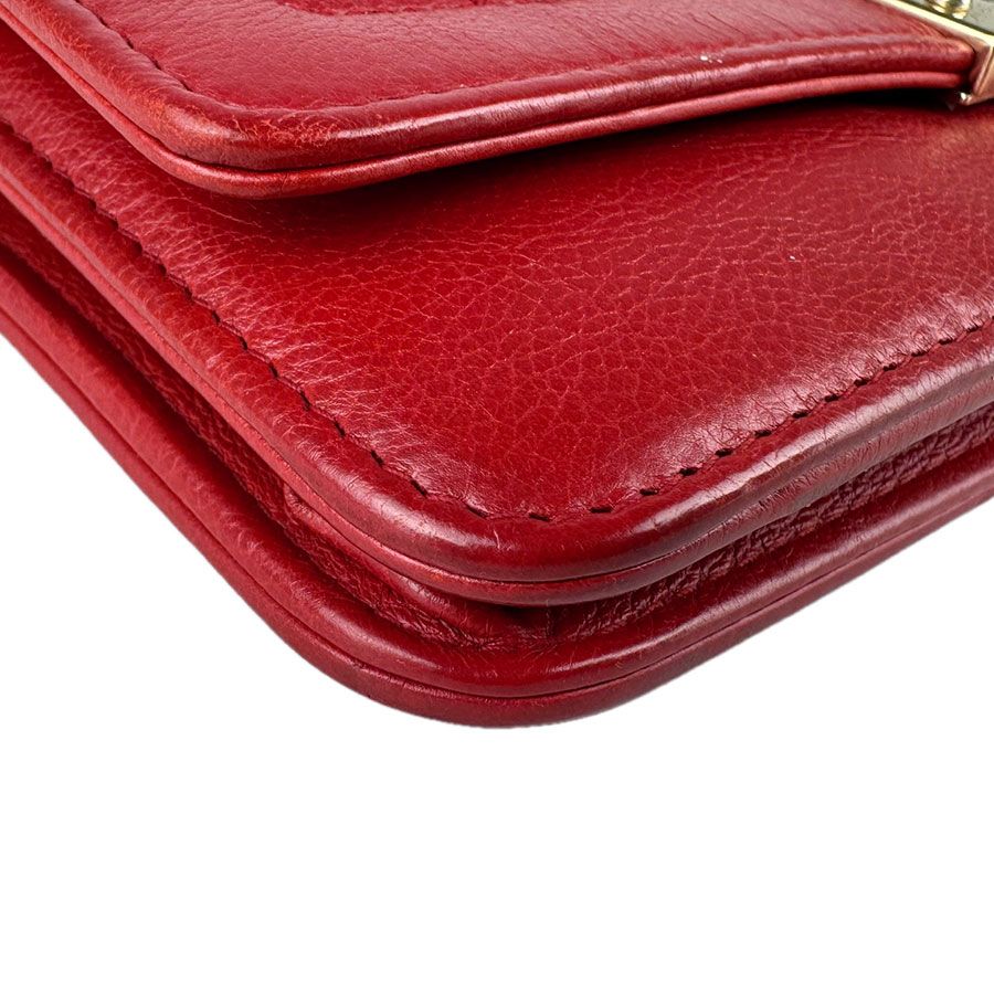 Chanel Chain Wallet Red — view 8