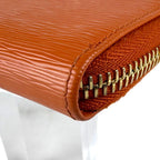 Prada Coin Case Coin Purse Orange — view 9