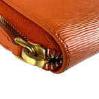 Prada Coin Case Coin Purse Orange — view 8