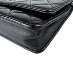 Chanel Chain Wallet Silver — view 9