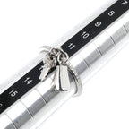 Hermes 18k White Gold Kelly Clochette PM Ring Diamond — view 7