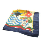 Gucci Large Scarf Shawl Logo All Over Pattern Multicolor — view 4