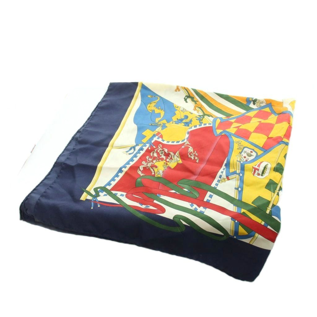 Gucci Large Scarf Shawl Logo All Over Pattern Multicolor — view 5