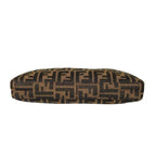 Fendi Zucca Shoulder Bag Canvas Brown — view 4