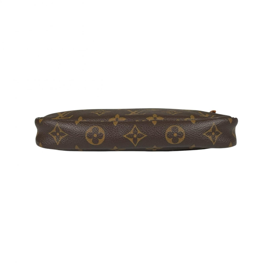 Louis Vuitton Pochette Accessoires Handbag Monogram Canvas Brown — view 4