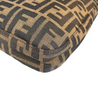 Fendi Zucca Hobo Shoulder Bag Canvas Brown — view 8