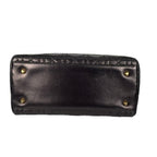 Dior Lady Dior Handbag Lambskin Black — view 4