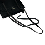 Prada Triangle Logo Tote Bag Nylon Black — view 6
