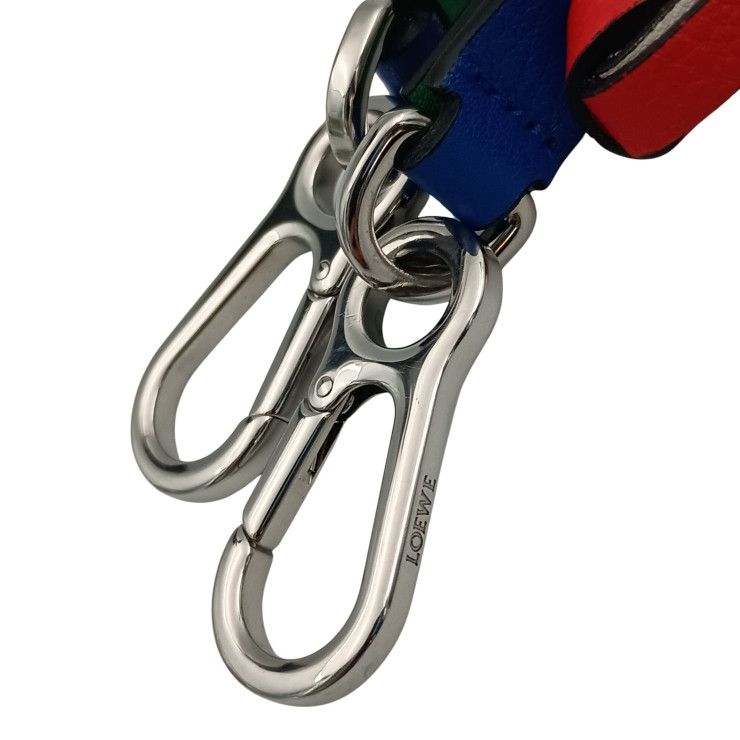 Loewe Shoulder Strap Play Dead Mini 112 30 Multicolor Calf Silver — view 7