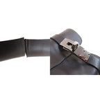 Hermes Joueuse Leather Short Boots Kelly Side Zip 35 Black — view 8