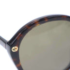 Gucci Round Frame Sunglasses Eyewear Brown — view 8