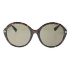 Gucci Round Frame Sunglasses Eyewear Brown — view 2