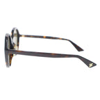 Gucci Round Frame Sunglasses Eyewear Brown — view 3