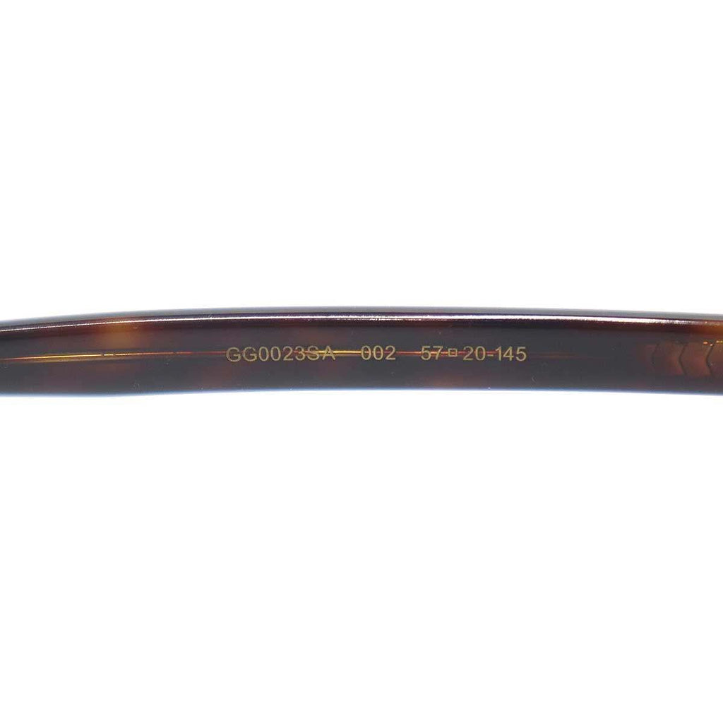 Gucci Round Frame Sunglasses Eyewear Brown — view 6