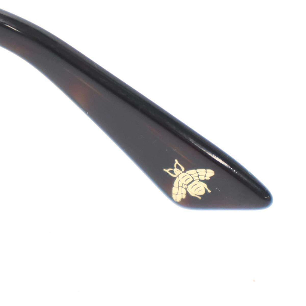Gucci Round Frame Sunglasses Eyewear Brown — view 7