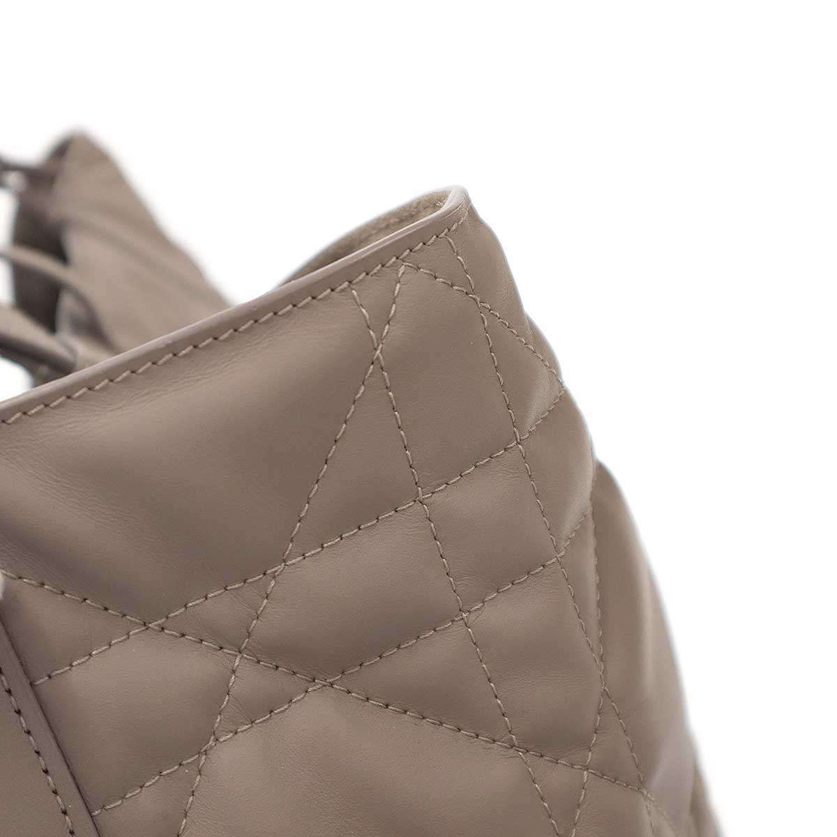 Dior Toujours Bag Large Macro Cannage Calfskin Beige — view 7