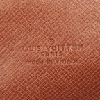 Louis Vuitton Monogram Mini Danube Shoulder Bag Brown Leather — view 8