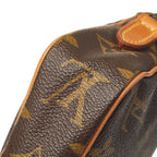 Louis Vuitton Monogram Mini Danube Shoulder Bag Brown Leather — view 5