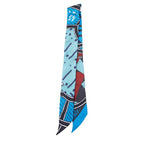 Hermes Twilly Jeu de Soie Uniforme Silk Game Scarf Blue — view 2