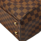 Louis Vuitton Damier Trevi GM 2-Way Shoulder Bag Brown Leather — view 6