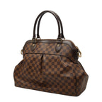 Louis Vuitton Damier Trevi GM 2-Way Shoulder Bag Brown Leather — view 2
