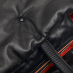 Prada Tote Shoulder Bag Black Leather — view 9