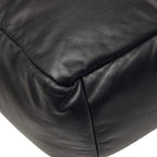 Prada Tote Shoulder Bag Black Leather — view 6