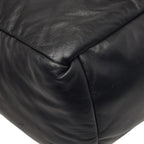 Prada Tote Shoulder Bag Black Leather — view 5
