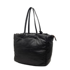 Prada Tote Shoulder Bag Black Leather — view 2