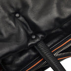 Prada Tote Shoulder Bag Black Leather — view 8