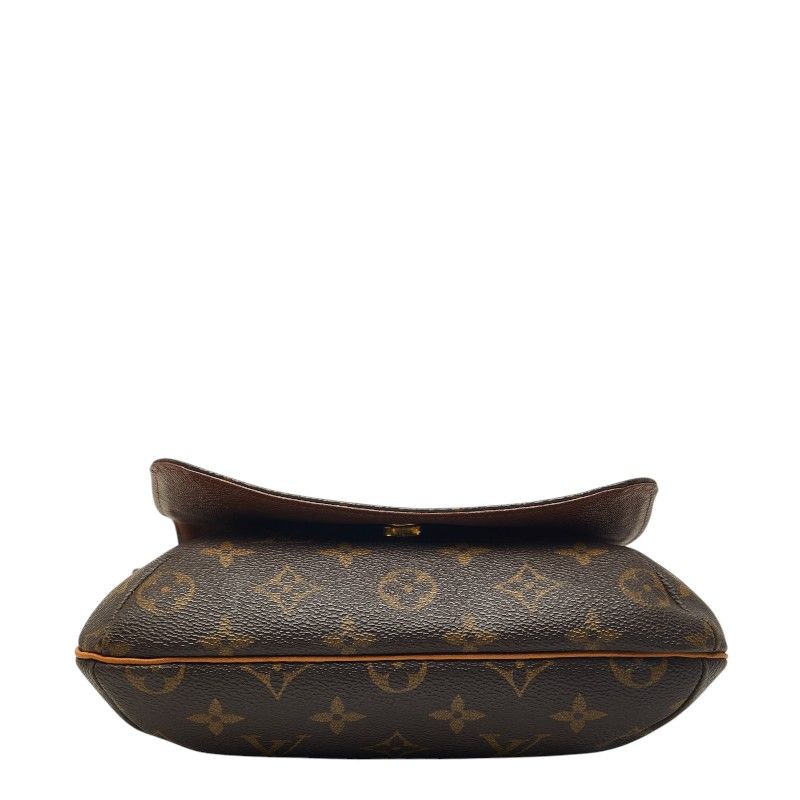 Louis Vuitton Monogram Musette Salsa Long Crossbody Shoulder Bag Brown Leather — view 3