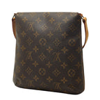 Louis Vuitton Monogram Musette Salsa Long Crossbody Shoulder Bag Brown Leather — view 2