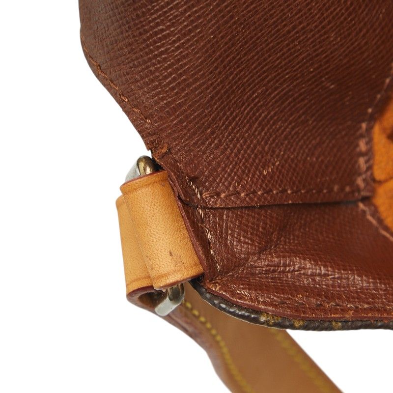 Louis Vuitton Monogram Musette Salsa Long Crossbody Shoulder Bag Brown Leather — view 6