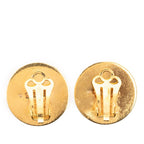 Hermes Enamel Vintage Belt Motif Round Earring — view 2