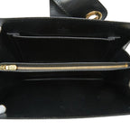 Louis Vuitton Epi Capuchin Shoulder Bag Black Noir Leather — view 4
