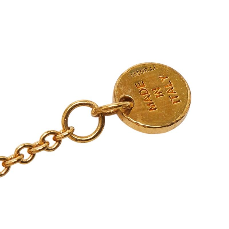 Fendi IS Necklace Gold Plated Rhinestone — view 6