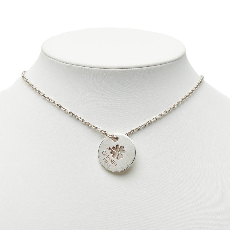 Chanel 31 Rue Cambon le Clover Motif Necklace Silver Star Ring — view 7