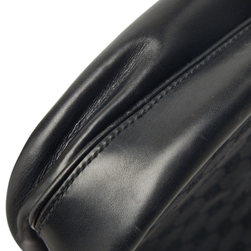 Gucci GG Canvas Handbag Black — view 9