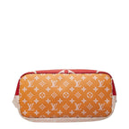 Louis Vuitton Monogram Giant Neverfull MM Tote Shoulder Bag Rouge Red Multicolor — view 3