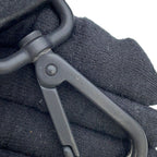 Fendi Shoulder Strap You Fflogo Canvas Leather Black — view 8