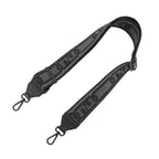 Fendi Shoulder Strap You Fflogo Canvas Leather Black — view 4