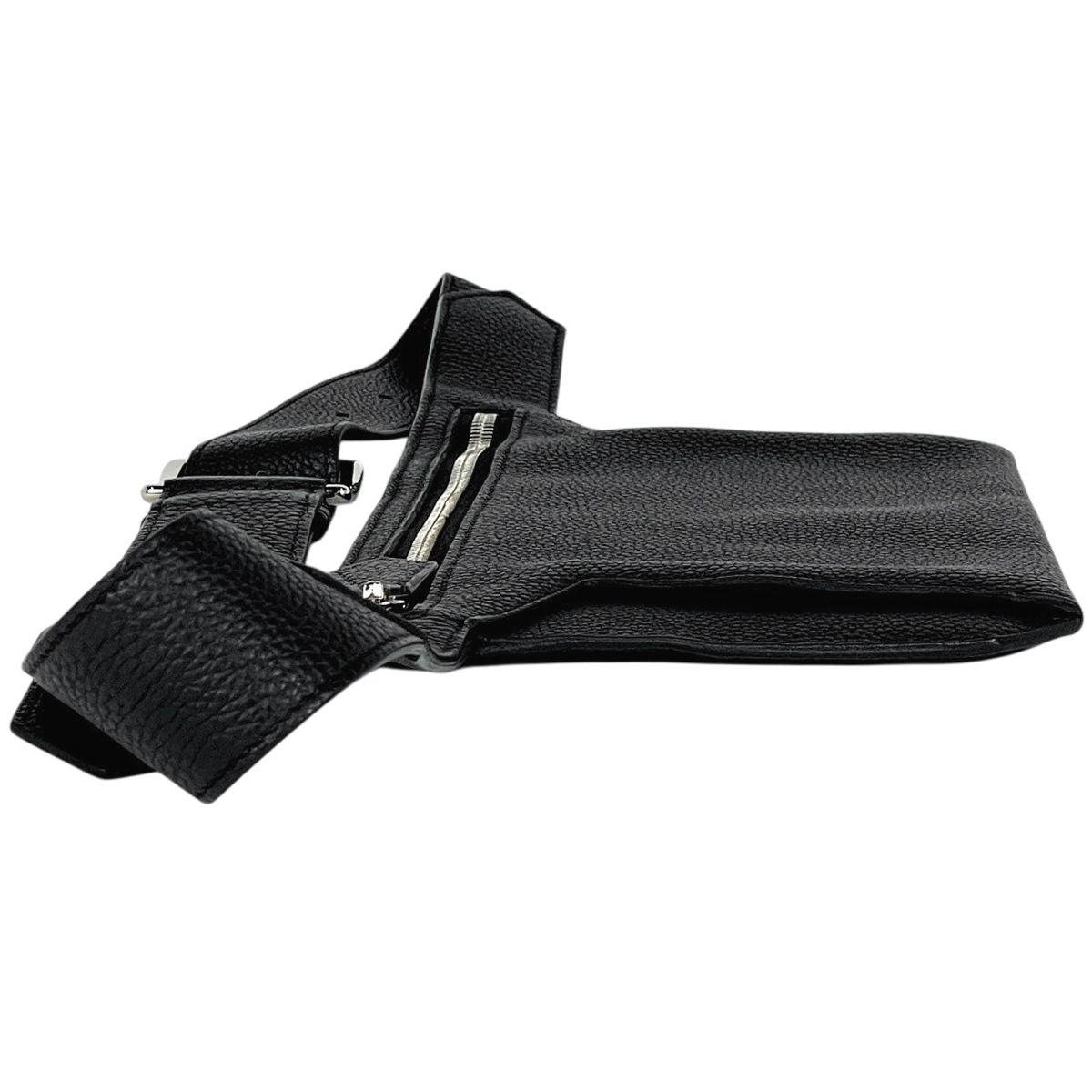 Hermes Ultrapla Taurillon Noviyo Belt Bag Leather Black — view 4
