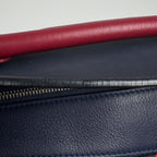 Loewe Puzzle Bag Handbag Leather Navy Red — view 6