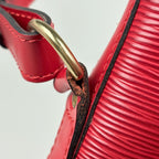 Louis Vuitton Noe Shoulder Drawstring Bag Epi Castilian Red — view 5